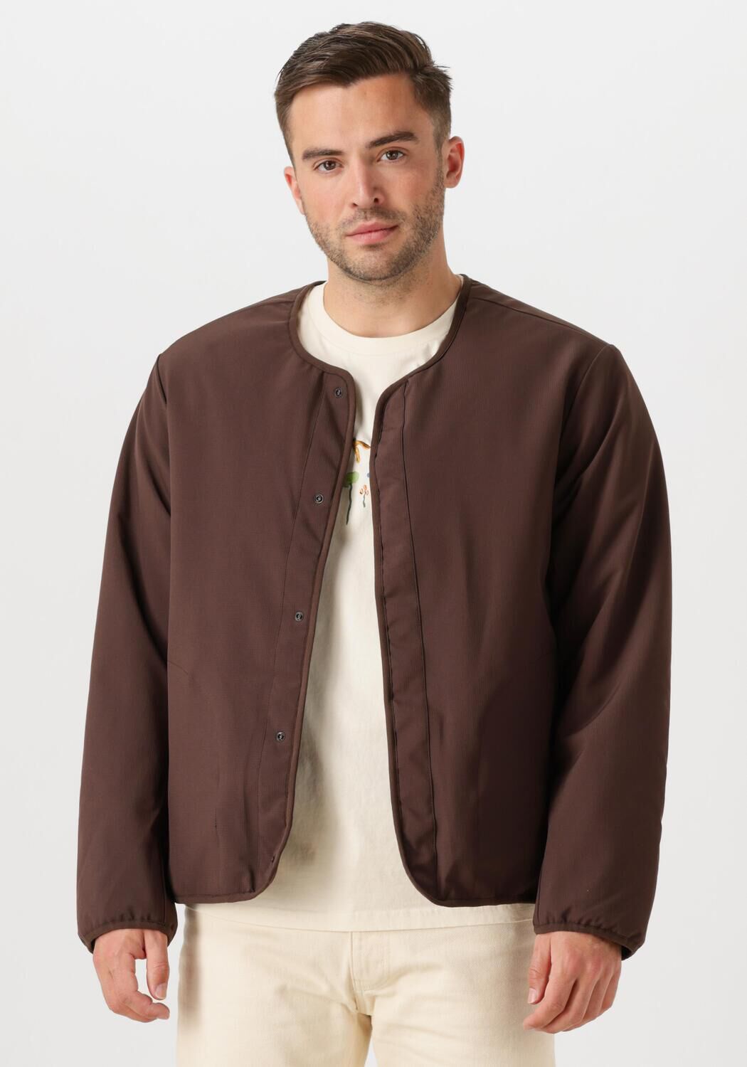 FORÉT Forét Heren Jassen Bean Reversible Jacket Bruin