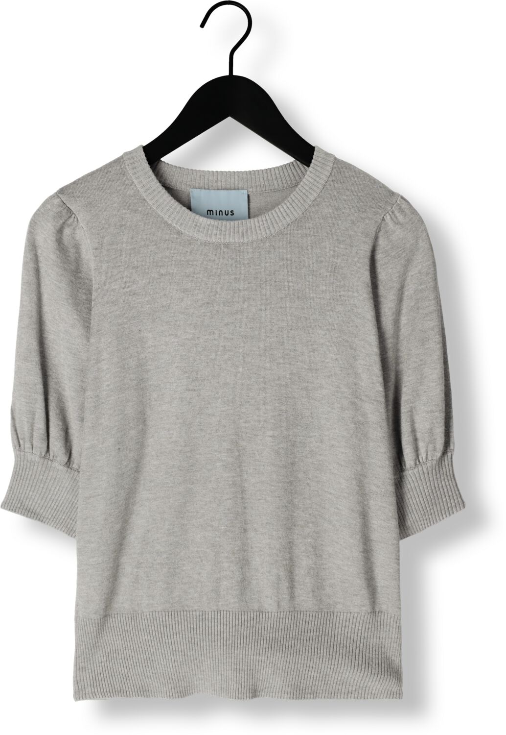MINUS Dames Truien & Vesten Liva Knit Tee Grijs
