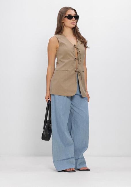 Blauwe ROUGE EDIT Broeken ROUFRANCIE MAE RW WF F/L - large
