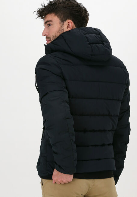 Zwarte NATIONAL GEOGRAPHIC Gewatteerde jas HOODED JACKET - large