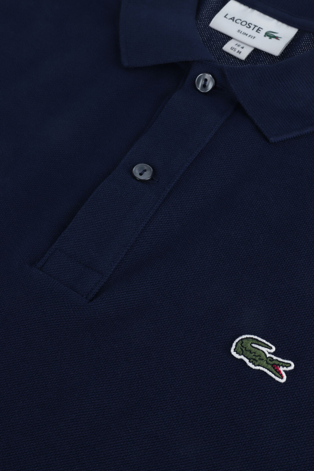 Lacoste polo 2025 donkerblauw