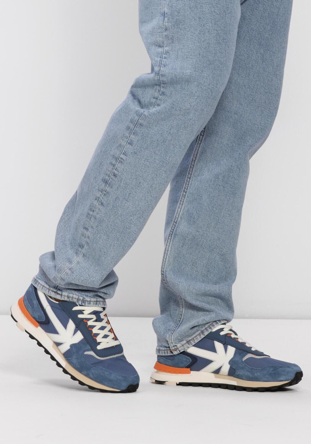 Blauwe KAOTIKO Lage sneakers ORBIT MAN - large