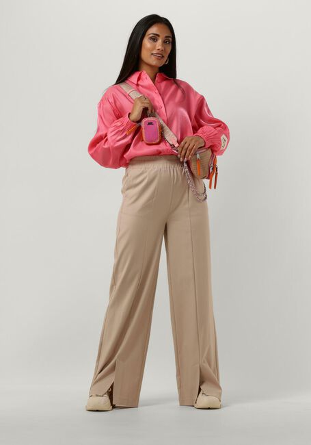 Koraal ALIX THE LABEL Blouses LADIES WOVEN SHINY SATIN BLOUSE - large