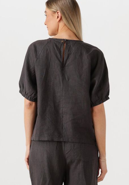 Donkergrijze CIRCLE OF TRUST T-shirt BELLE TOP - large