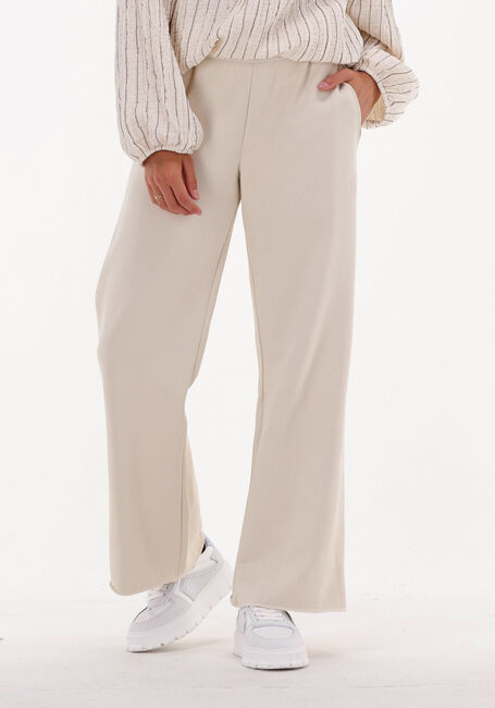Beige 10DAYS Wijde broek FOLDED WAISTBAND JOGGER - large