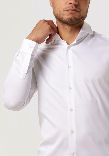 Witte GENTI Klassiek overhemd S0004-1109 - large