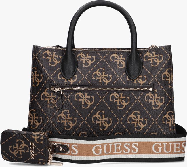 Witte GUESS Handtas SILVANA 2 COMPARTMENT TOTE Witte GUESS Handtas SILVANA 2 COMPARTMENT TOTE