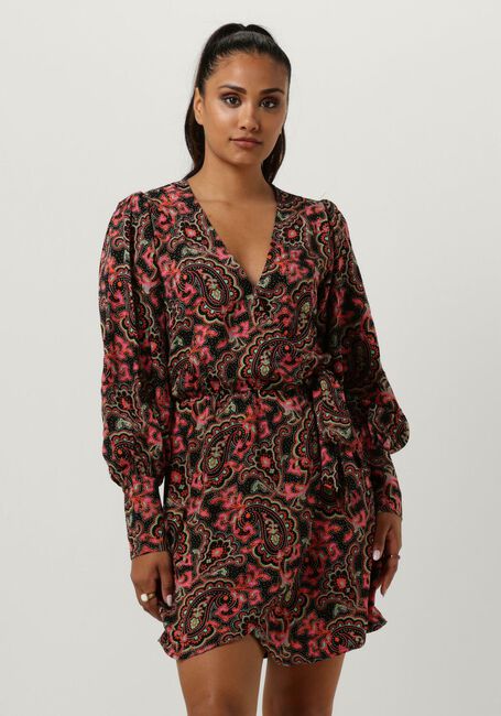 Zwarte REFINED DEPARTMENT Mini jurk CHELSEY - large