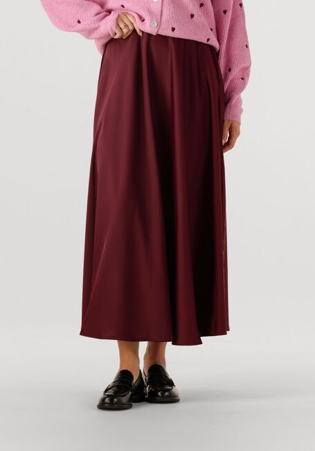 Bordeaux Y.A.S. Maxirok YASPELLA HW VOLUME ANKLE SKIRT - large