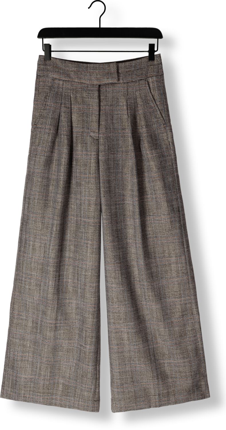 AAIKO Dames Broeken Frederique Tweed Vis 540 Zwart