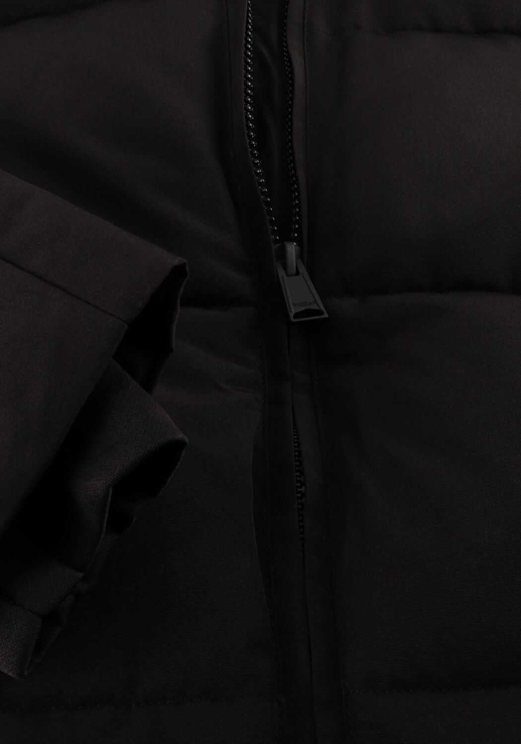 Zwarte WITHBLACK Gewatteerde jas WBLGLORIAN LONG PUFFER JACKET - large