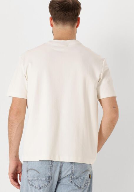 Creme CALVIN KLEIN T-shirt CALVIN KLEIN LABEL TEE - large