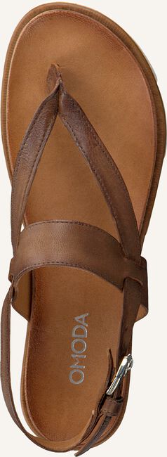 Cognac OMODA Platte sandalen 740091 Cognac OMODA Platte sandalen 740091 - large