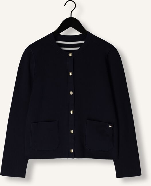Blauwe TOMMY HILFIGER Vest CO JERSEY STCH REVERSIBLE CARDI Blauwe TOMMY HILFIGER Vest CO JERSEY STCH REVERSIBLE CARDI - large