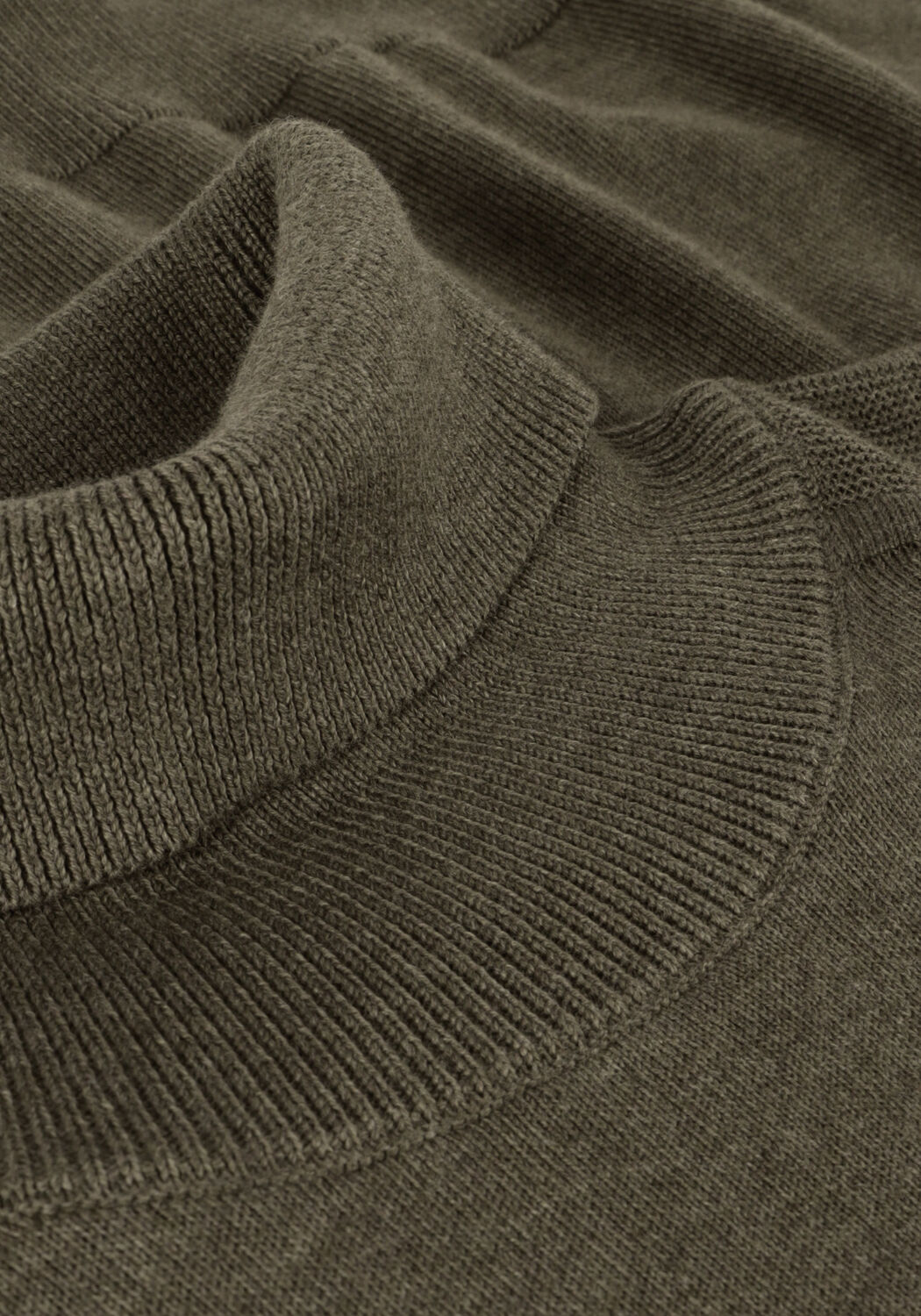 Donkergroene SELECTED MEN Coltrui SLHBERG ROLL NECK NOOS - large