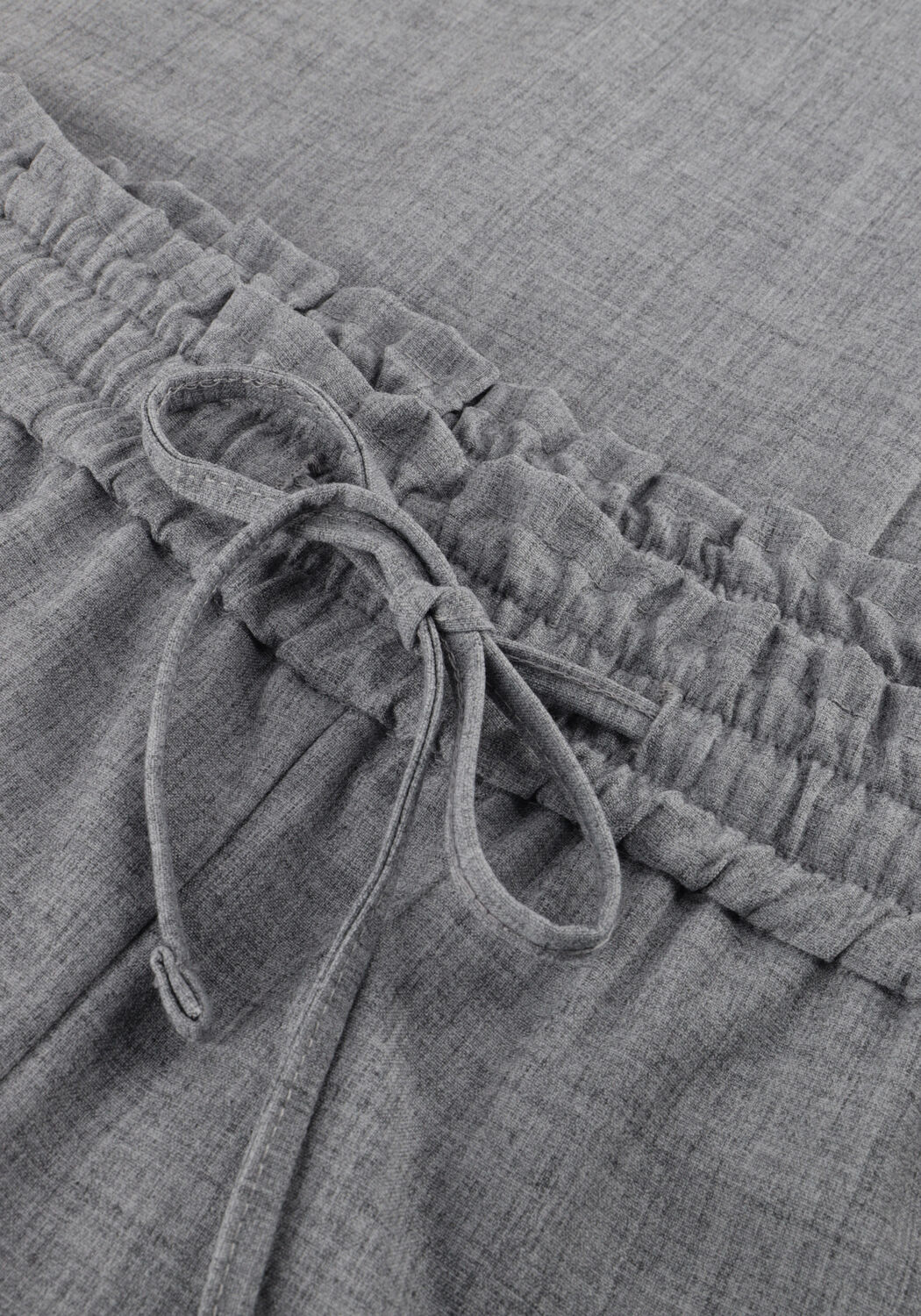 Lichtgrijze AMAYA AMSTERDAM Wijde broek HENNY - large