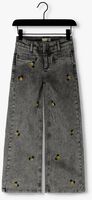 Grijze LOOXS Wide jeans 10SIXTEEN EMBROIDERED WIDELEG JEANS