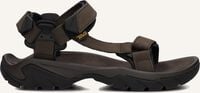 Bruine TEVA Platte sandalen TERRA FI 5 UNIVERSAL LEE - medium
