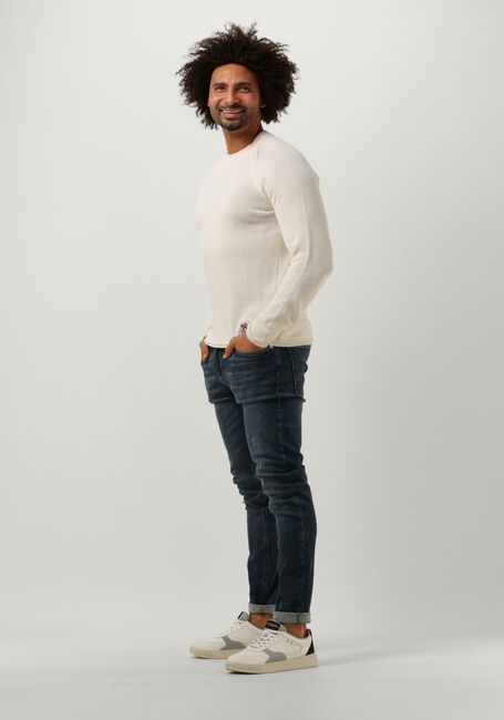 Witte SCOTCH & SODA Trui STRUCTURED MELANGE PULLOVER - large