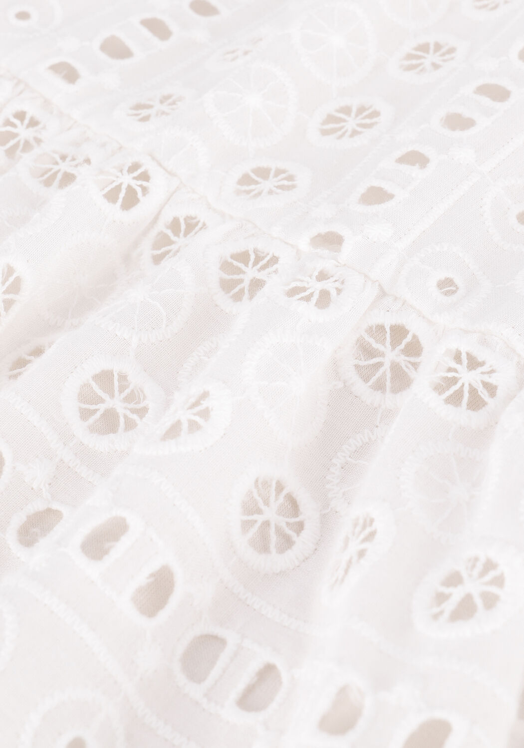 Witte ANA ALCAZAR Maxi jurk BOHO MAXI DRESS - large