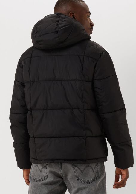 Zwarte SCOTCH & SODA Gewatteerde jas HOODED PUFFER JACKET - large