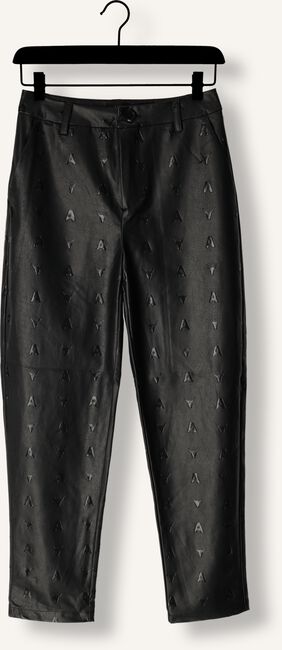 Zwarte ALIX THE LABEL Pantalon LOGO FO LEATHER PANTS Zwarte ALIX THE LABEL Pantalon LOGO FO LEATHER PANTS - large