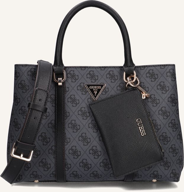 Zwarte GUESS Handtas ECO CRAIG GIRLFRIEND SATCHEL Zwarte GUESS Handtas ECO CRAIG GIRLFRIEND SATCHEL - large