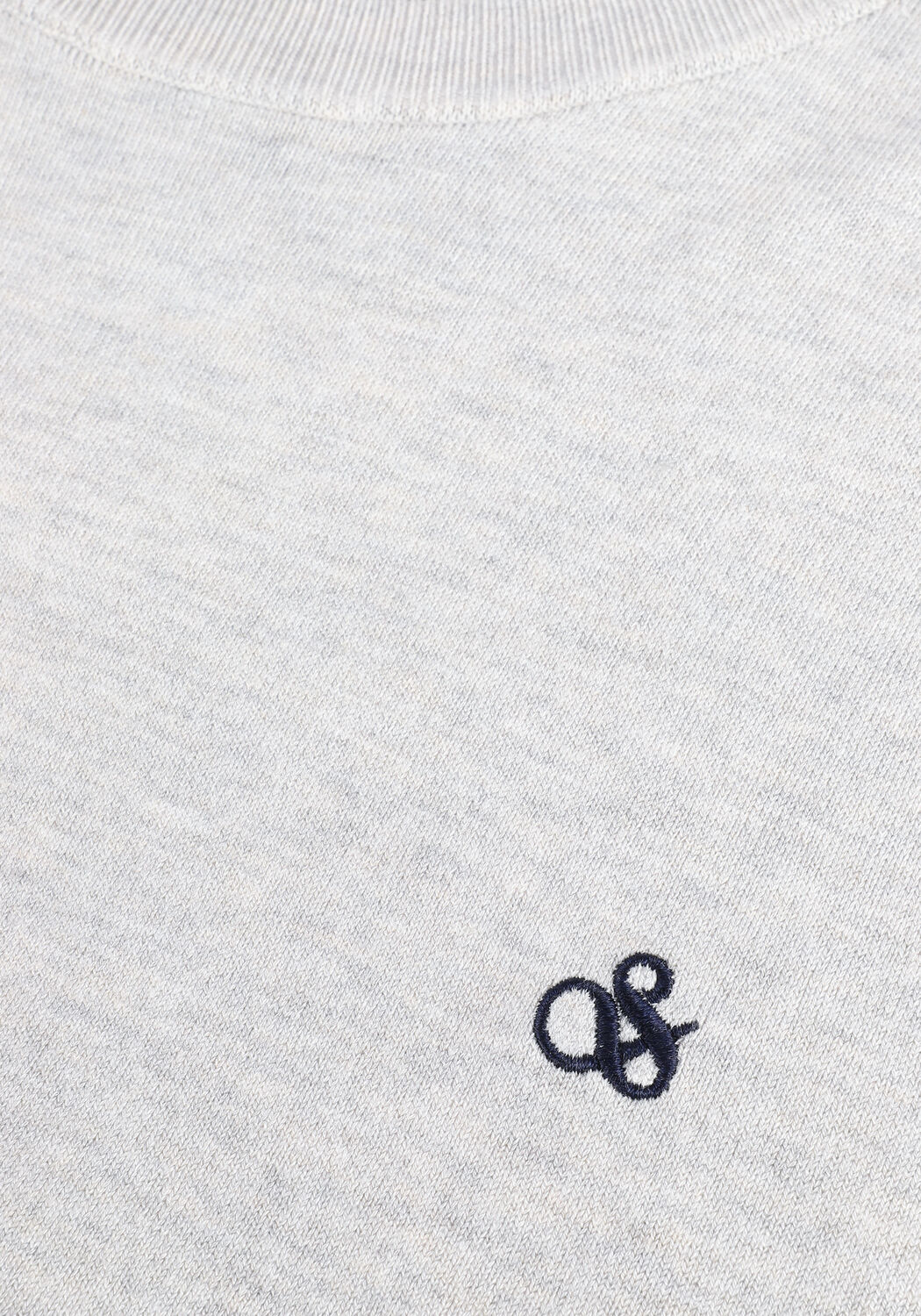 Gebroken wit SCOTCH & SODA Trui CLASSIC CREWNECK PULLOVER - large