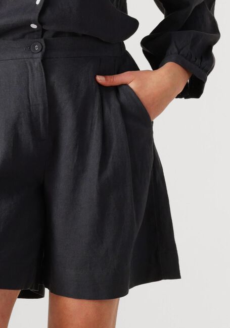 Donkergrijze MSCH COPENHAGEN Korte broek MSCHPENNIE GINIA HW SHORTS - large