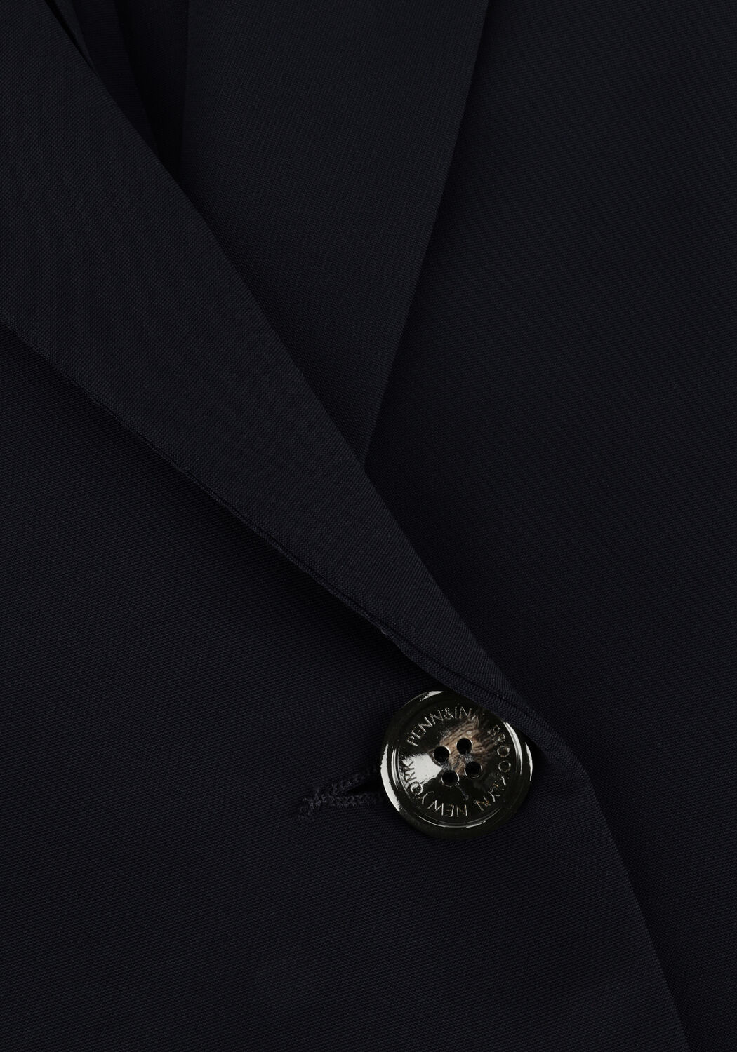 Donkerblauwe PENN & INK Mantel S23N139 - large