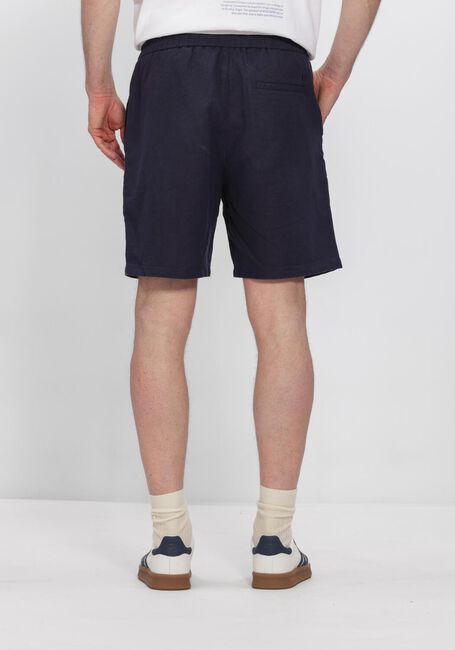 Donkerblauwe LES DEUX Korte broek OTTO LINEN SHORTS - large