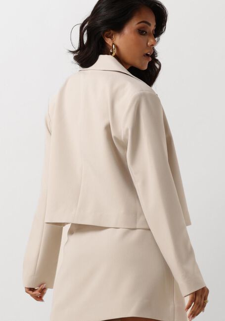 Beige SECOND FEMALE Blazer EVIE CROPPED BLAZER - large