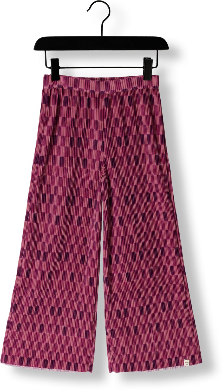 YOUR WISHES Meisjes Broeken Carre Wide Leg Pants Paars