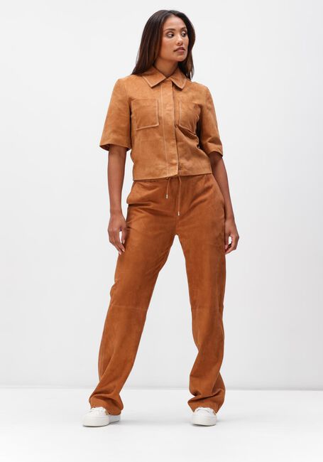 Cognac IBANA Blouses TREABHAR SUEDE - large