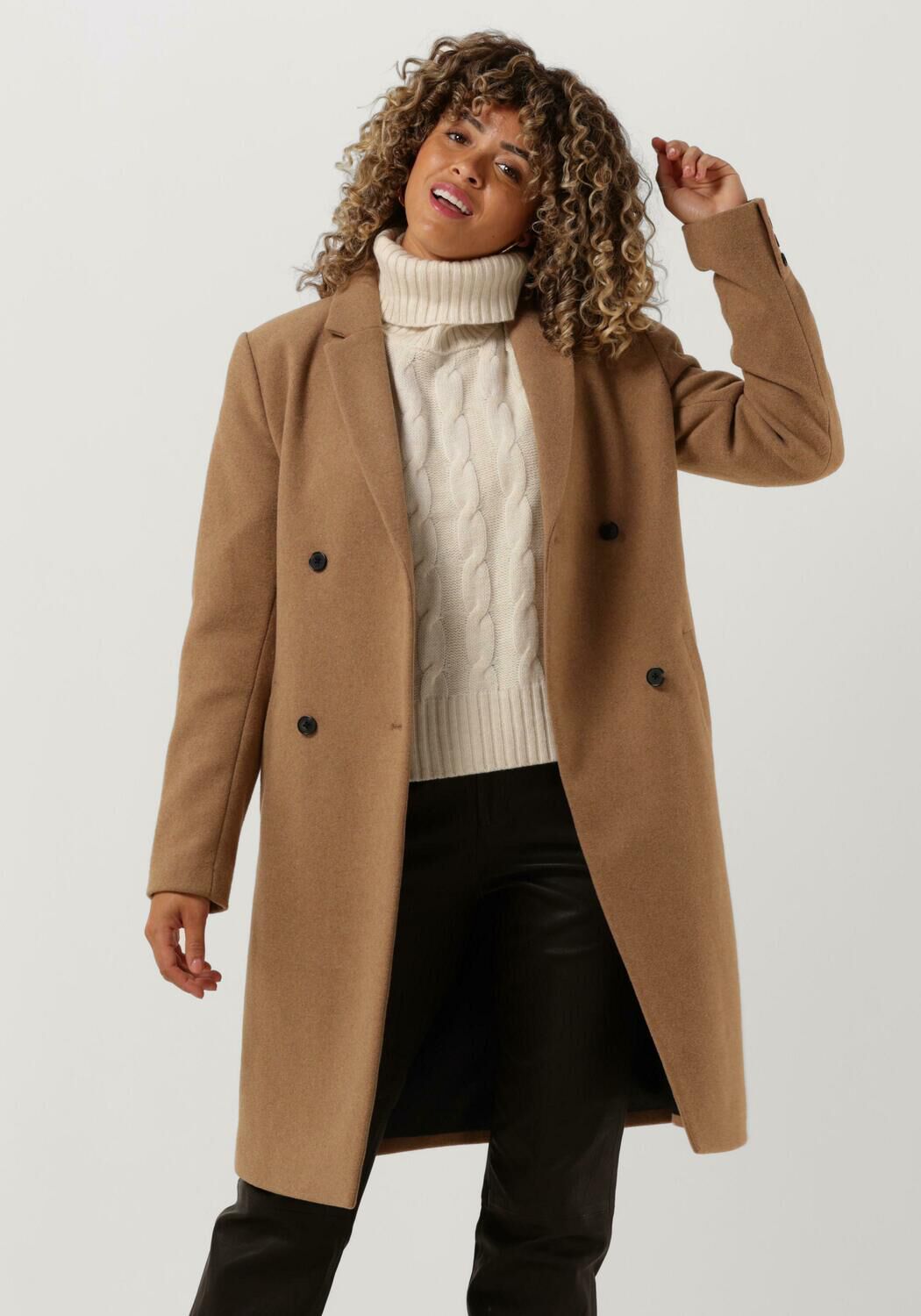 Bruine MODSTR M Mantel ODELIA COAT Omoda