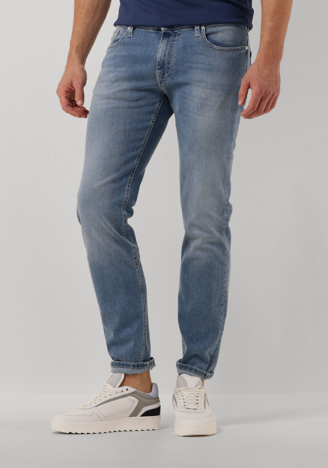 Alberto Slim Fit Blauwe Jeans voor Heren Blue Heren