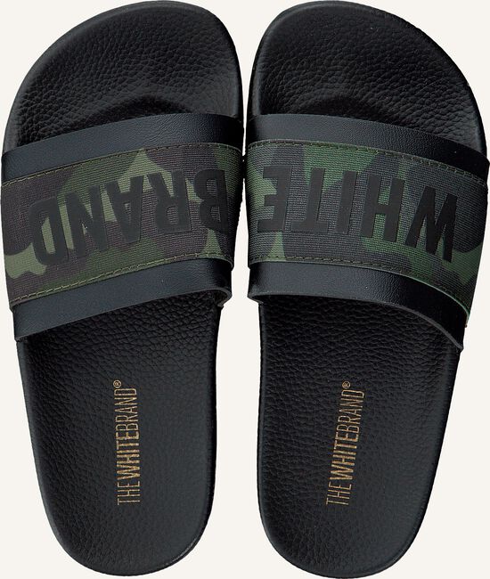 Groene THE WHITE BRAND Badslippers ELASTIC MINIMAL KIDS Groene THE WHITE BRAND Badslippers ELASTIC MINIMAL KIDS - large