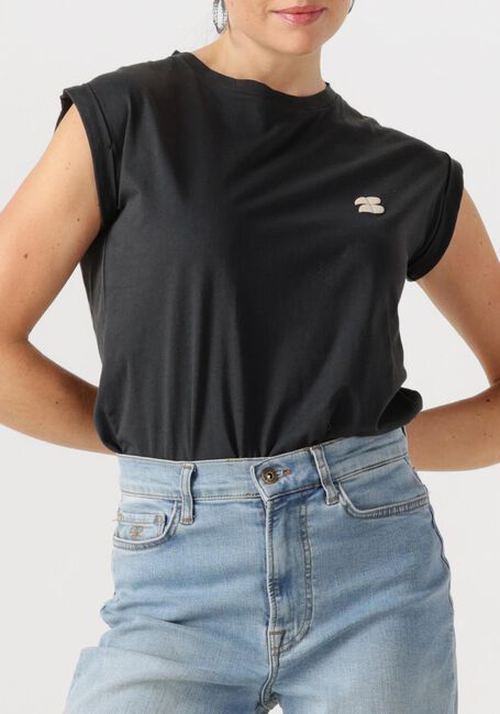 Zwarte BY-BAR T-shirt THELMA DICTIONARY TOP - large