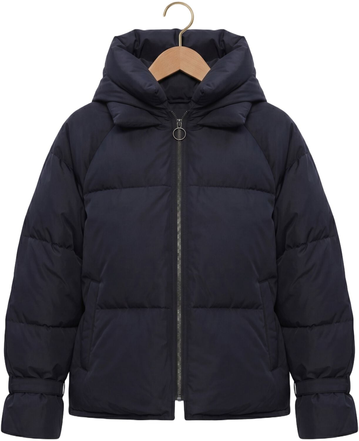 WITHBLACK Dames Jassen Wblkylie Real Down Jacket Donkerblauw