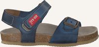 Blauwe RED-RAG Platte sandalen 19043 - medium