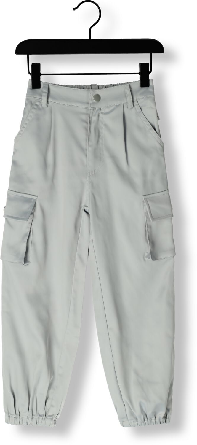 Retour Jeans loose cargo broek zilver