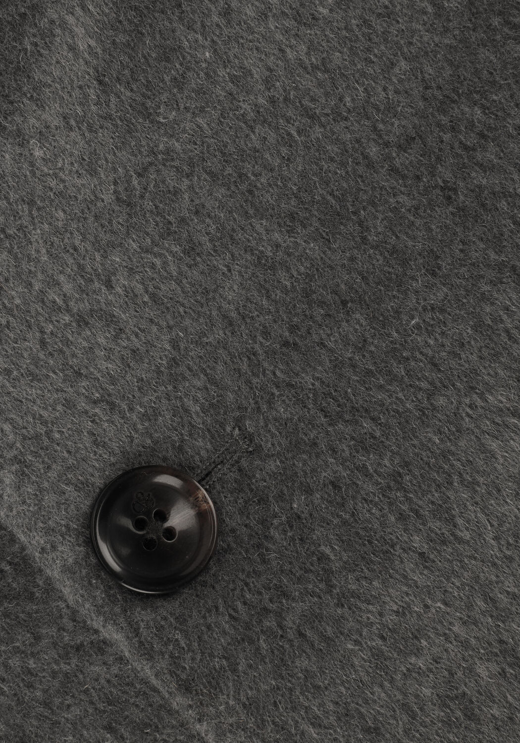 Grijze SCOTCH & SODA Mantel CLASSIC WOOL-BLEND OVERCOAT - large