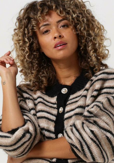 Zwarte LOLLYS LAUNDRY Vest PIPPA CARDIGAN - large
