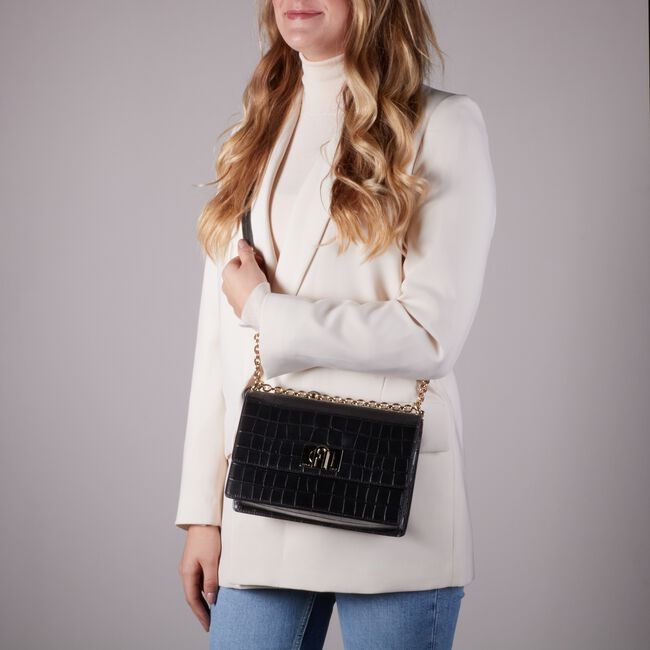 Zwarte FURLA Schoudertas 1927 S CROSSBODY Zwarte FURLA Schoudertas 1927 S CROSSBODY - large