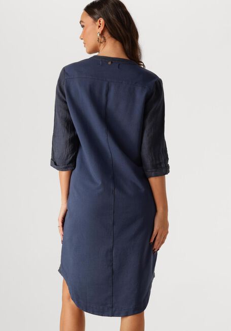 Blauwe NUKUS Midi jurk KATE DRESS - large