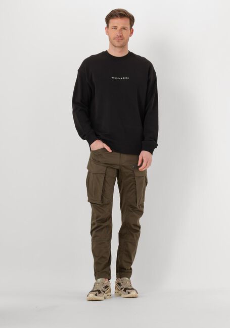 Zwarte SCOTCH & SODA Sweater LOGO FRONT CHEST SWEATSHIRT - large