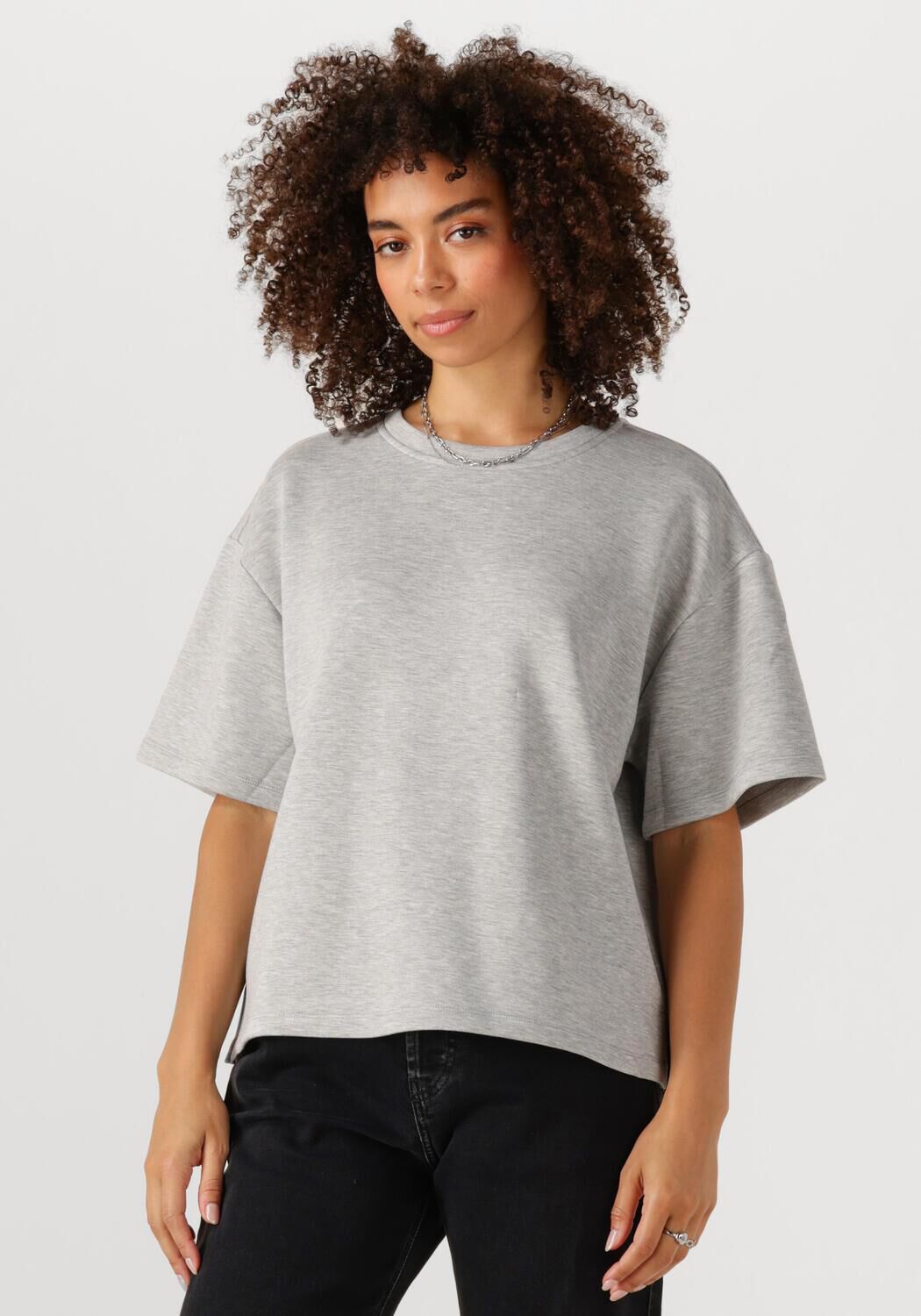 OBJECT Dames Truien & Vesten Objandrea Re 2 4 T-shirt Grijs