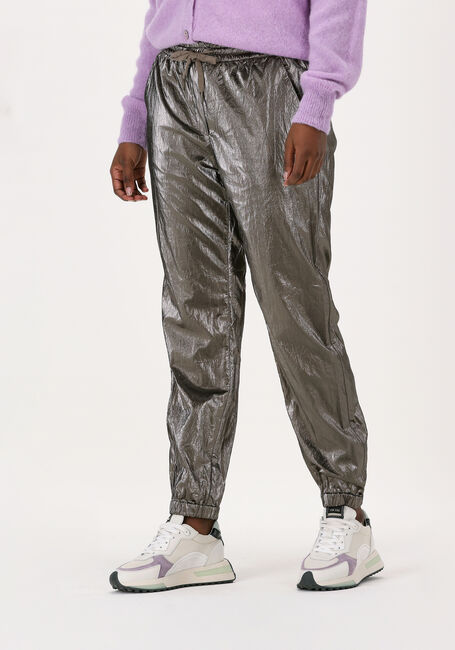 Zilveren SUMMUM Pantalon TROUSERS COATED FABRIC - large
