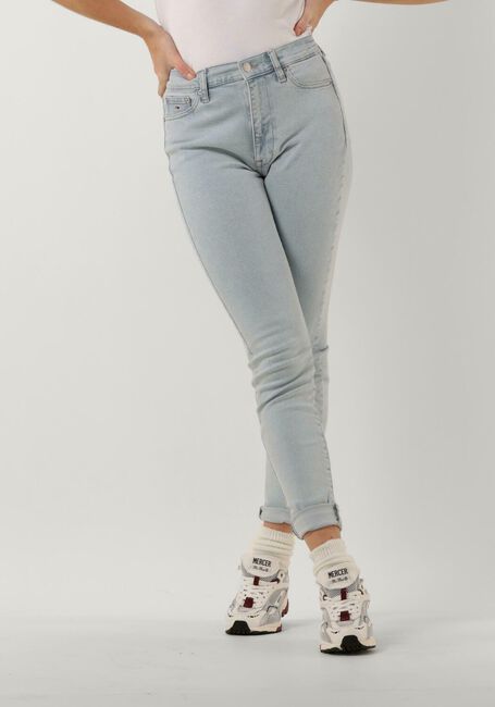 Lichtblauwe TOMMY JEANS Skinny jeans SYLVIA HR SKINNY BG4216 - large