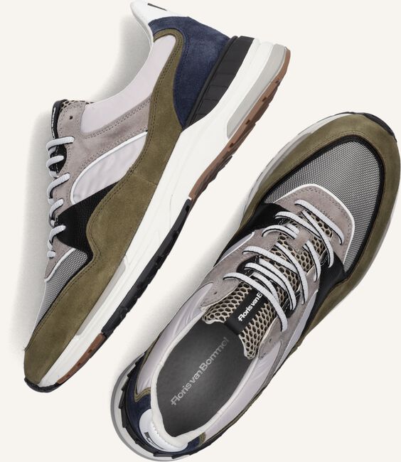 Groene FLORIS VAN BOMMEL Lage sneakers SFM-10121-01 Groene FLORIS VAN BOMMEL Lage sneakers SFM-10121-01 - large